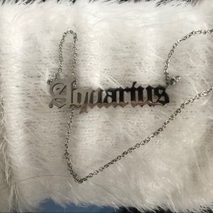 Aquarius ♒️ necklace